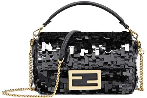 fendi baguette mini sequin